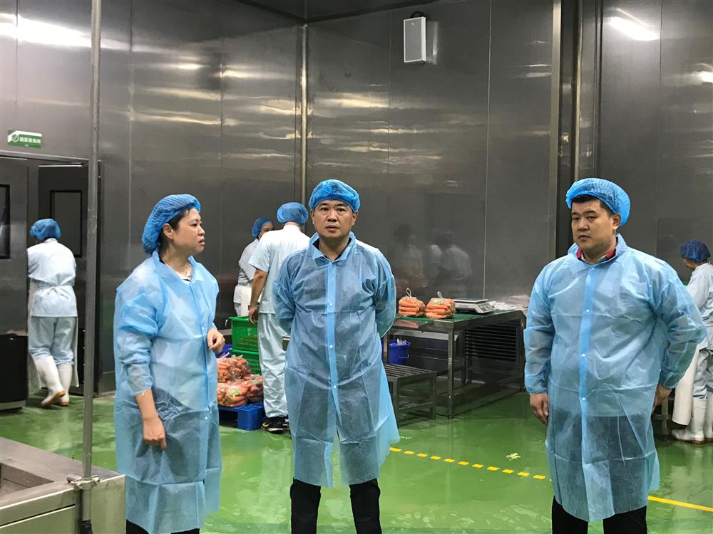 开云官方体育app官网纪委书记卢刚赴金德利集团食品产业园调研