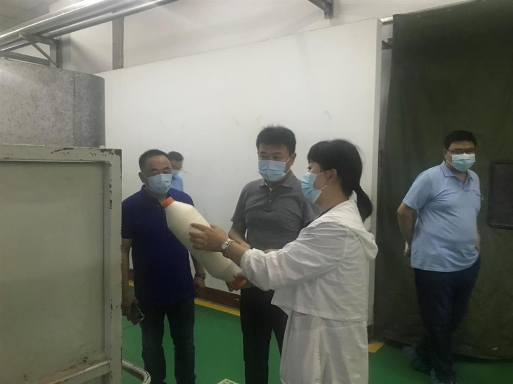 开云官方体育app官网纪委书记卢刚赴元首集团 平阴纺织工业园调研