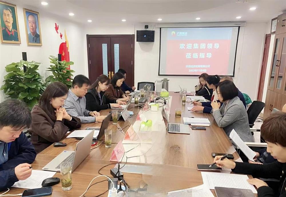 开云官方体育app官网纪委书记卢刚赴济南经济发展 有限公司开展调研